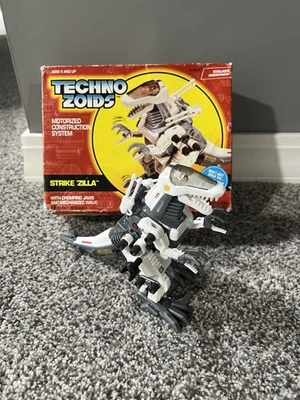 Vintage 1994 Kenner Techno Zoids Strike 'Zilla COMPLETE With Box Wind-Up - Image 1 of 4