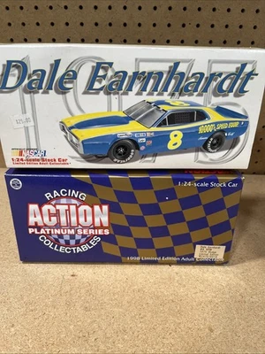 Action Dale Earnhardt #8 RPM 1975 Dodge 1/24 Box & Sleeve only, No car - Image 1 of 2