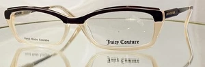 Originale JUICY COUTURE CLEVER 0EU3 Eyeglasses BROWN/BEIGE New Plastic 52-14-135 - Picture 1 of 14