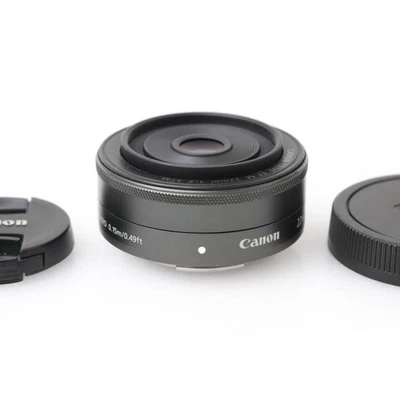 Canon EF-M 22mm F2 STM Lens Good Condition JP - Image 1 of 4