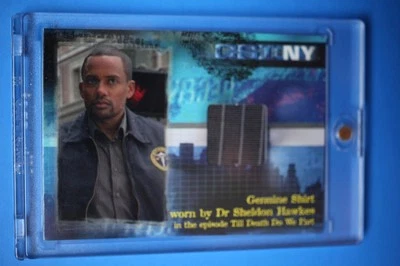2005 CSI: New York Series 1 Costume Cards as Dr Sheldon Hawkes Hill Harper - Image 1 of 2