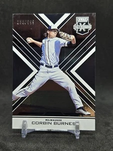 Corbin Burnes 2016 Panini Elite Extra Edition 87 Milwaukee Brewers #/999 - Picture 1 of 2