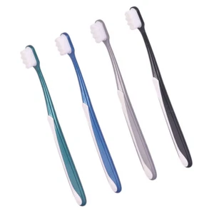 4 piezas Cabezal de cepillo grande Cepillo de dientes Cepillo de dientes de viaje Cepillos de dientes Suave Adulto - Imagen 1 de 12