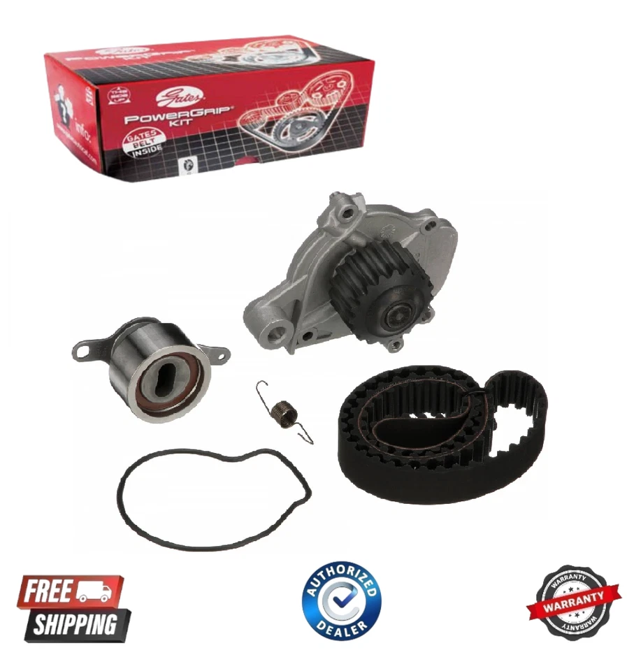 Gates Timing Belt - Water Pump - Tensioner For 1992-1995 Honda Civic EX Si D16Z6 - Image 1 of 1
