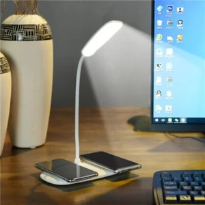 Folding LED Desk Lamp Night Light Smart Folding Touch Adjust Reading Table Lamp - Picture 1 of 7