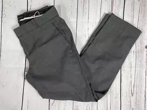Banana Republic Charcoal Gray Avery Slim Leg Dress Slacks Pants - Size 2 - Picture 1 of 4