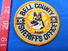 Texas - K-9 Unit Police Dog Bell County Sheriff's Office Cloth Patch 3" Canine