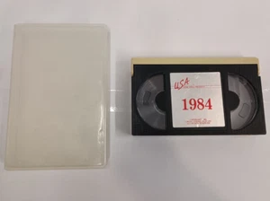 GEORGE ORWELL'S 1984 BETA BETAMAX TAPE IN CLAMSHELL JOHN HURT RICHARD BURTON - Foto 1 di 3