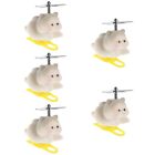 5 Pieces Handlebars Cat Doll Accesories Bell for Kids Ornaments