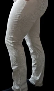Gerry Weber. Women's jeans. Leopard print. The tone is light gray. White... - Picture 1 of 20