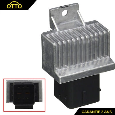 BOITIER RELAIS PRECHAUFFAGE POUR CITROEN DACIA FIAT FORD NISSAN OPEL PEUGEOT - Imagen 1 de 4