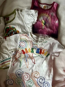 Back Alley Vintage Japanese Y2K Baby Tee Bundle of 3 | Hippie Folk Style - Picture 1 of 21