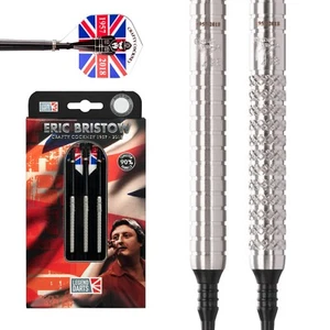 Soft Tip Eric Bristow Tungsten Darts Set Cocked Finger Legend Crafty Cockney - Picture 1 of 11
