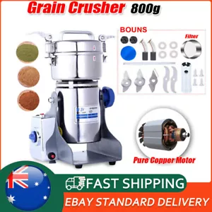 800G Electric Dry Food Grinder Machine Grains Spices Hebals Mill Cereal Grinding - Picture 1 of 13