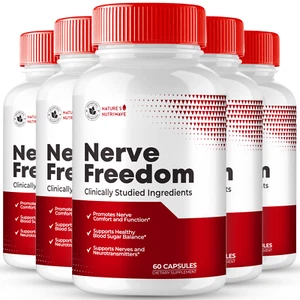 (5 Pack) Nerve Freedom Nerve Health Capsules, Nervefreedom Healthy Blood Support - Picture 1 of 12