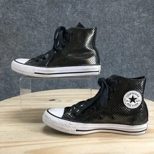 Zapatillas altas Converse para mujer 5 Chuck Taylor All Star negras 555966C - Imagen 1 de 16