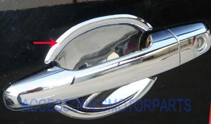 FOR MITSUBISHI MONTERO/ PAJERO SPORT 2010 4 DOOR CHROME DOOR HANDLE INSERT COVER - Picture 1 of 3
