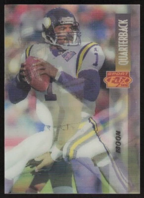 1995 Sportflix Warren Moon #30 Minnesota Vikings - Image 1 of 2