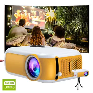 Mini Beamer Klein für Zeichentrickfilme LED Projektor Handy Video Cinema HDMI DE - Bild 1 von 19