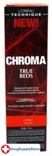 Color de cabello BL Loreal Chroma rojos verdaderos - sangría 1,74 oz - paquete de tres