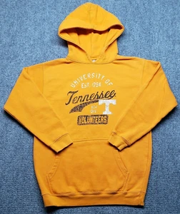 J America Hoodie Womens L Yellow University Of Tennessee Volunteers Pullover - Picture 1 of 9