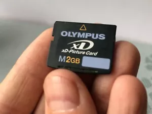 Card for Olympus Olympus 2 GB xD-Picture Card Type M (Made in Japan) TESTED - Picture 1 of 2