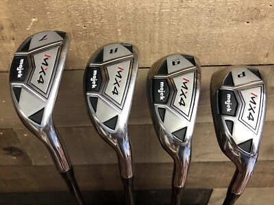 USED Mens Majek MX4 Hybrid Iron Golf Set (7-PW) Regular Flex Graphite 112-FPV1 - Image 1 of 4