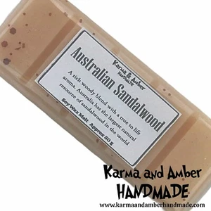-Australian Sandalwood- Snap Bar Wax Melts, Highly Scented, Soy Wax - Picture 1 of 2