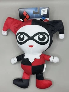 NWT DC Harley Quinn Figure 9" Plush Dog Toy Squeaker Crinkle- - Picture 1 of 4