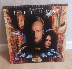 The Fifth Element Laserdisc 2-Disc Set Deluxe Widescreen Edition 1997 - Tested - Picture 1 of 2