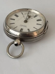 Antique Hallmark Silver Pocket Watch circa 1915 - Picture 1 of 13
