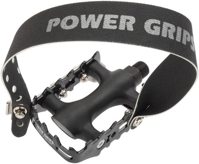 Power Grips Sport Pedal Kit - Plastic, 9/16", Black, XL - Image 1 of 3