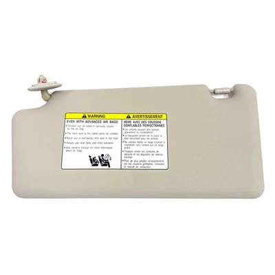 2008-2015 Nissan Rogue Sun Visor Driver Side Left BEIGE VINYL OEM - Image 1 of 2
