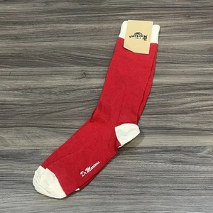 Dr Martens Nuevos Calcetines Rojo Blanco Tacón Largo Puntera Talla 00M - Imagen 1 de 9