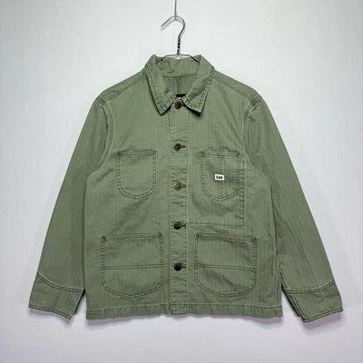 Lee 复古现代军事编舞夹克 - 橄榄绿 - 男式中号 — 第 1/4 张图片