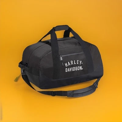 Bolso/mochila de lona convertible Harley-Davidson Rugged Twill 21" - negro Foto 1 de 2