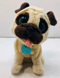 Hasbro FurReal Friends My Jumpin' Pug Haustier Plüsch elektronisch große Augen FUNKTIONIERT - Bild 1 von 4