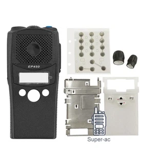 Czarny wymienny zestaw naprawczy Case Obudowa Pokrowiec do EP450 PR400 Walkie Talkie - Zdjęcie 1 z 5