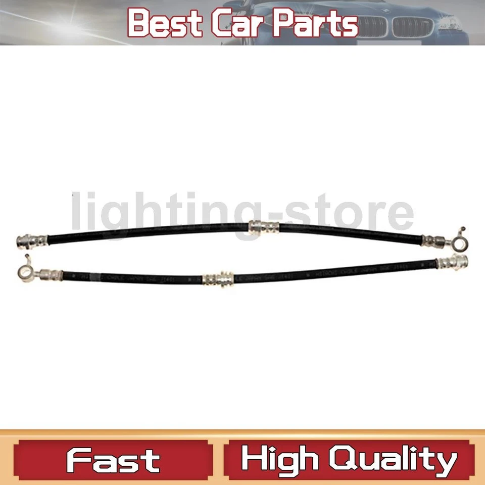 2 передних тормозных гидравлических шланга тормозной магистрали подходят для 2014 Mazda 3 2015 Mazda 3 - Изображение 1 из 4