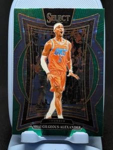 2024-25 Panini Select #36 Shai Gilgeous-Alexander Concourse Green Stars Prizm - Imagen 1 de 2