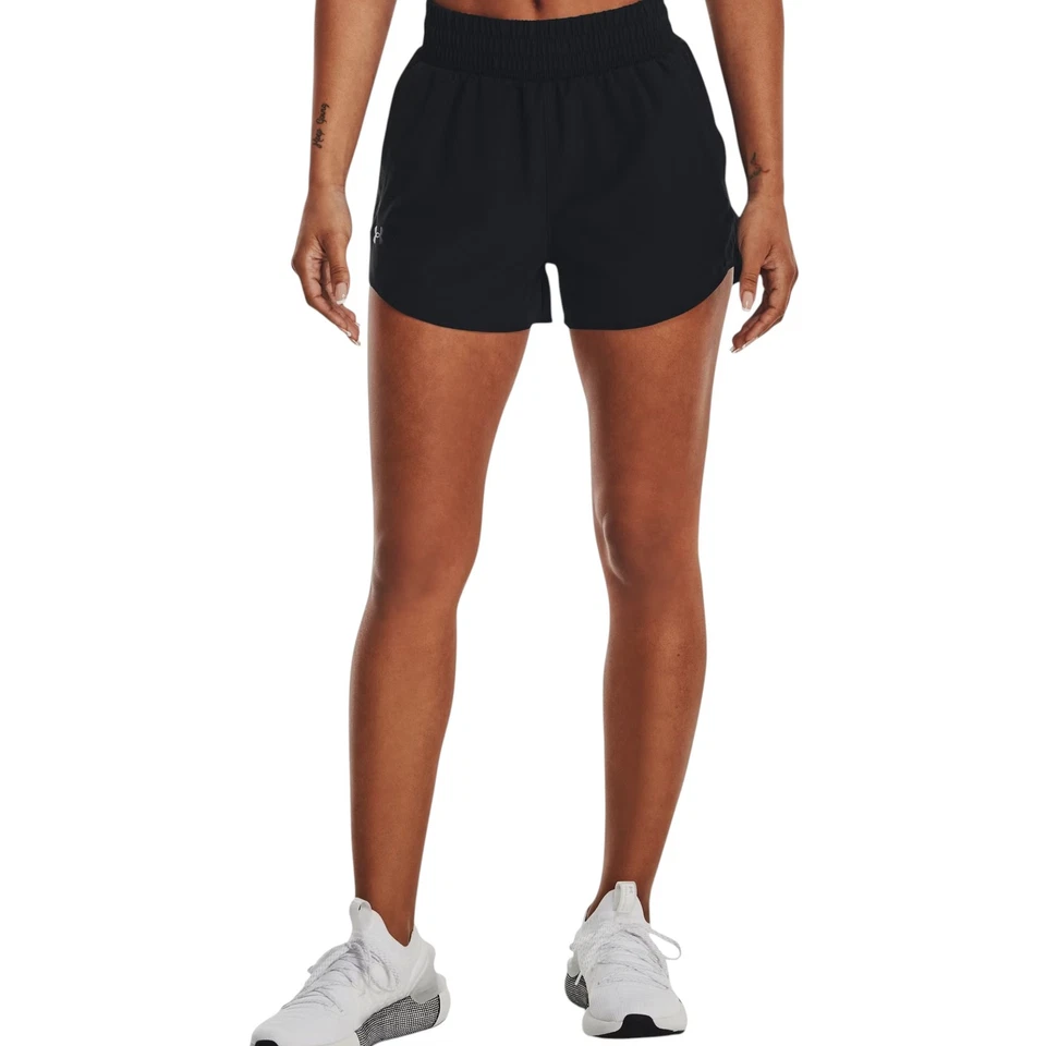 Womens Under Armour Vanish Black 3 Inch Athletic Shorts - image 1 of 4