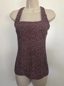 BuffBunny Revolution Tanktop EUC - Bossy Vineyard Red Print - Bild 1 von 2