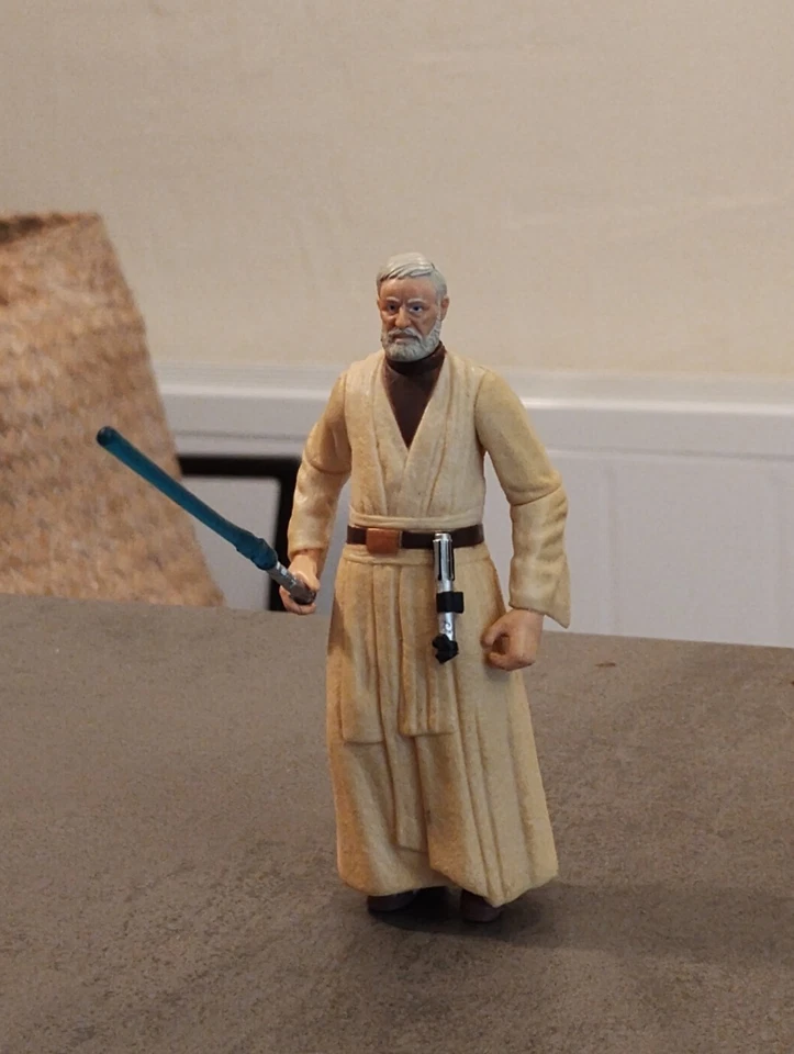 star wars figurine Ben Obi Wan Kenobi jedi knight 2000 la guerre des étoiles - Photo 1/1