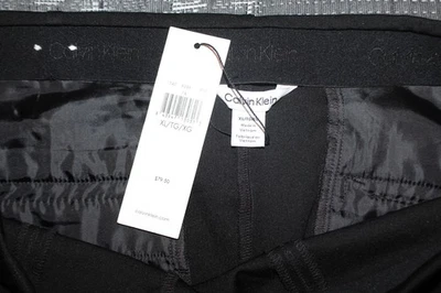 CALLVIN KLEIN WOMEN'S BLACK PULL-ON PANTS KICK FRONT PLEAT SZ XL NWT RTL $80 - Image 1 of 4