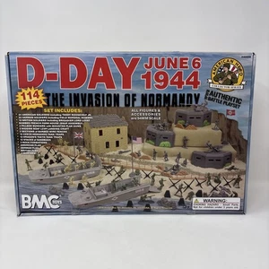 2018 BMC Toys D-Day 6. Juni 1944 Invasion der Normandie Spielset Neu im Karton 114 Teile - Bild 1 von 5
