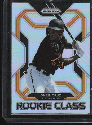2022 Panini Prizm Rookie Class Silver Oneil Cruz Pittsburgh Pirates #RC-2 - Image 1 of 2
