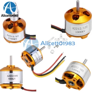 A2212 Motor 930/1000/1400/2200/2700KV Outrunner Brushless Servo Half Arm For RC - Picture 1 of 48