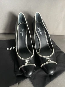 Chanel Pumps zapatos de tacón alto nuevos talla 39,5 - Imagen 1 de 9