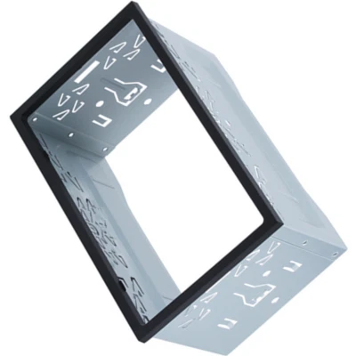 Kit de montaje de reproductor de radio estéreo para automóvil doble 2 din marco de instalación moldura Foto 1 de 4