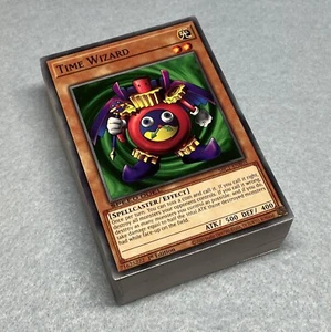 Mazo de 72 cartas Yugioh Joey Wheeler Time Wizard Flame Swordsman Rocket Warrior casi nuevo - Imagen 1 de 6